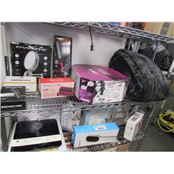 BLANKET, CONAIR PRO STYLE BONNET DRYER, HAIR CURLER & STYLER, REMINGTON HAIR ROLLERS, BROADCARE