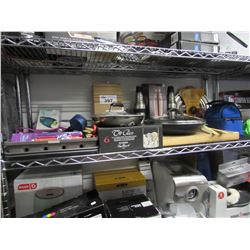 TEMPERED GLASS LID, SMALL LUNCH KIT, CUTTING BOARD, COOKING PAN, OGGI DIAL-A-DRINK,