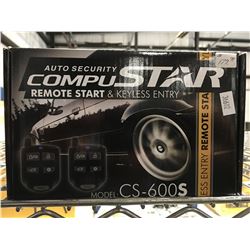 AUTO SECURITY COMPUSTAR REMOTE CAR STARTER AND KEYLESS ENTRY