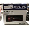 Image 1 : ALPINE CDE-170 CD/USB RECEIVER CAR STEREO