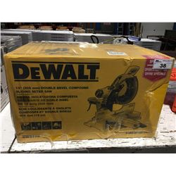 DEWALT 12" DOUBLE BEVEL COMPOUND SLIDING MITRE SAW MODEL DWS-779