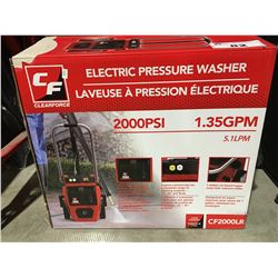 CLEAR FORCE ELECTRIC PRESSURE WASHER (MISSING WAND)