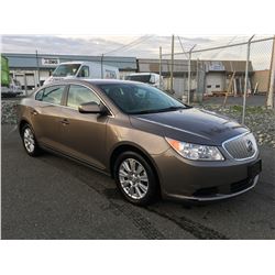 2011 BUICK LACROSSE, 4 DOOR SEDAN, 1G4GA5EC8BF129479