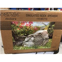 OMAGE GRANITE SIMULATED OUTDOOR ROCK SPEAKER