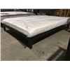 Image 2 : QUEEN SIZE MEMORY 6" MATTRESS & METAL PLATFORM BED SET