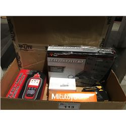 1 BOX ASSTD TOOLS - HARDWARE & MISC