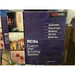 POKE AUDIO RC6S CUSTOM WALL & CEILING SPEAKERS
