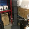 Image 2 : 4 TIER GLASS SHELF COMMERCIAL STORE DISPLAY SHELF UNIT