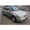 Image 1 : 2001 GREY CONVERTIBLE VOLKSWAGEN CABRIO, GASOLINE, AUTOMATIC, VIN # 3VWCC21VX1M813867,  140676 KMS,