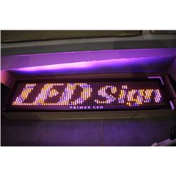 PRIMEX LED 50" PROGRAMMABLE LED MESSAGE BOARD (A/B/L)