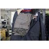 Image 2 : NAVY BLUE/ TAN OAKLEY SNOWBOARDING JACKET - SIZE MEDIUM, AND LACIE GREY SNOWBOARDING PANTS - SIZE