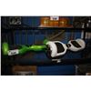 Image 1 : PAIR OF GREEN & WHITE HOVERBOARDS