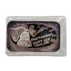 Image 1 : Rare 1976 Happy New Year 1 oz .999 Fine Silver USSC Art Bar Only 500 Made