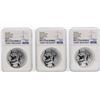 Image 1 : Lot of (3) 2018 Niue $2 Star Wars Stormtrooper Silver Coins NGC MS69 Early Relea
