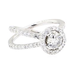 18KT White Gold 1.60 ctw Diamond Ring