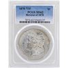 Image 1 : 1878 7TF Reverse of 1878 $1 Morgan Silver Dollar Coin PCGS MS62