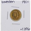 Image 1 : 1901 Sweden 10 Kroner Gold Coin