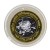 Image 2 : .999 Silver Bad River Lodge Casino Odanah, WI $10 Limited Edition Gaming Token