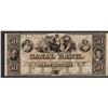 Image 1 : 1800's $50 New Orleans Canal Bank Obsolete Note