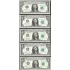 Image 1 : District Set of 1963B $1 Federal Reserve BARR Uncirculated Notes