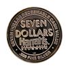 Image 2 : .999 Fine Silver Harrah's Laughlin, Nevada $7 Casino Limited Edition Gaming Toke