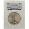 Image 1 : 1922 $1 Peace Silver Dollar Coin PCGS MS64