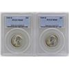 Image 1 : Lot of (2) 1949-D Washington Quarter Coins PCGS MS65