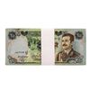 Image 1 : Lot of (25) Iraqi 25 Dinars Saddam Hussein Notes