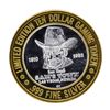 Image 1 : .999 Silver Sam's Town Las Vegas $10 Limited Edition Casino Gaming Token