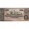 Image 1 : 1864 $20 Confederate States of America Note