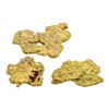 Image 2 : Lot of (3) Australian Gold Nuggets 2.359 Grams Total Weight