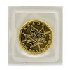 Image 2 : 1990 $5 Canada Maple Leaf 1/10 oz. Gold Coin