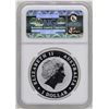 Image 2 : 2014P $1 Australia Wedge-Tailed Eagle Silver Coin NGC MS69 Early Releases