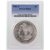 Image 1 : 1882-S $1 Morgan Silver Dollar Coin PCGS MS65