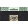 Image 2 : 1862 First Issue 10 Cent Fractional Currency Note PCGS New 62