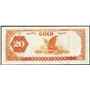 Image 2 : 1882 $20 Gold Certificate Note