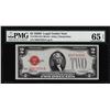 Image 1 : 1928D $2 Legal Tender Note Fr.1505 PMG Gem Uncirculated 65EPQ