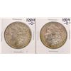 Image 1 : Lot of (2) 1884-O $1 Morgan Silver Dollar Coins