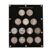 Image 1 : Set of 1878-1893 Carson City Silver Dollar Coins