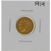 Image 1 : 1914 $2 1/2 Indian Head Quarter Eagle Gold Coin
