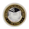 Image 1 : .999 Silver The Mirage Las Vegas, Nevada $10 Casino Limited Edition Gaming Token