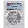 Image 1 : 2017 $1 American Silver Eagle Coin PCGS MS70 First Strike