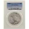 Image 1 : 1922 $1 Peace Silver Dollar Coin PCGS MS64