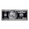 Image 1 : 2004 $100 Washington Mint 4 oz. .999 Fine Silver Bar