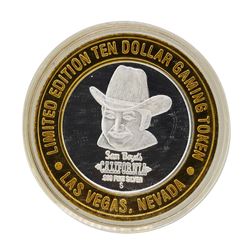 .999 Silver Sam Boyd's California Hotel $10 Casino Limited Edition Gaming Token
