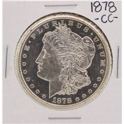 1878-CC PL $1 Morgan Silver Dollar Coin