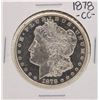 Image 1 : 1878-CC PL $1 Morgan Silver Dollar Coin