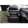 Image 2 : BLACK LEATHER RECLINER