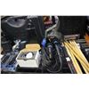 Image 2 : SHELF LOT OF MUSIC EQUIPMENT INCLUDING FOSTEX MR-8HD DIGITAL MULTI TRACKER, DRUM DIAL, TAMA RHYTHM