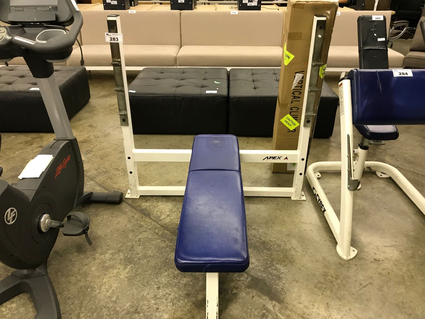 Apex Bench Press Station